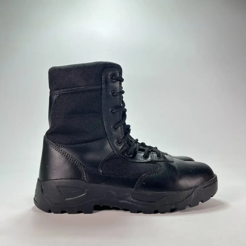 Response Gear II Wide Black High Top Side Zip Tactical Duty Boots Men's Size 10